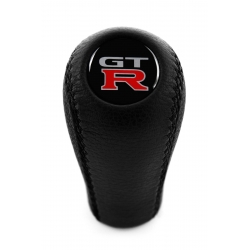 Nissan Nismo GT-R Leather Screw-On Type Gear Shift Knob Stick 5/6 Speed Manual Transmission Shifter Lever M10xP1.25