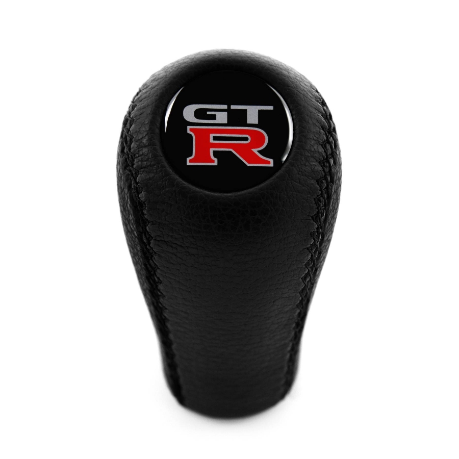 Nissan Nismo GT-R Leather Screw-On Type Gear Shift Knob Stick 5/6 Speed Manual Transmission Shifter Lever M10xP1.25