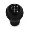 Audi Short Shift Knob Genuine Leather 4 Speed Manual Transmission Gear Shifter Lever Screw-On Type M12x1.5