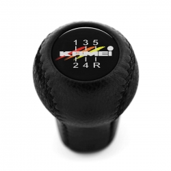 Audi Leather Gear Shift Knob Stick 5 Speed Manual Transmission Shifter Lever Screw-On Type M12x1.5