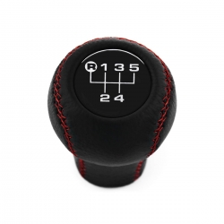 Audi 100 S4 Typ 4A C4 1991-1994 ur s6 c4 typ 4a5 Avant Typ 4a9 1994-1997 Red Stitched Leather Shift Knob 5 Speed