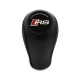 Audi S Sport Leather Screw-On Type Gear Shift Knob Stick 5/6 Speed Manual Transmission Shifter Lever