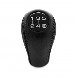 Audi Leather Gear Shift Knob Stick 5 Speed Manual Transmission Shifter Lever Screw-On Type M12x1.5