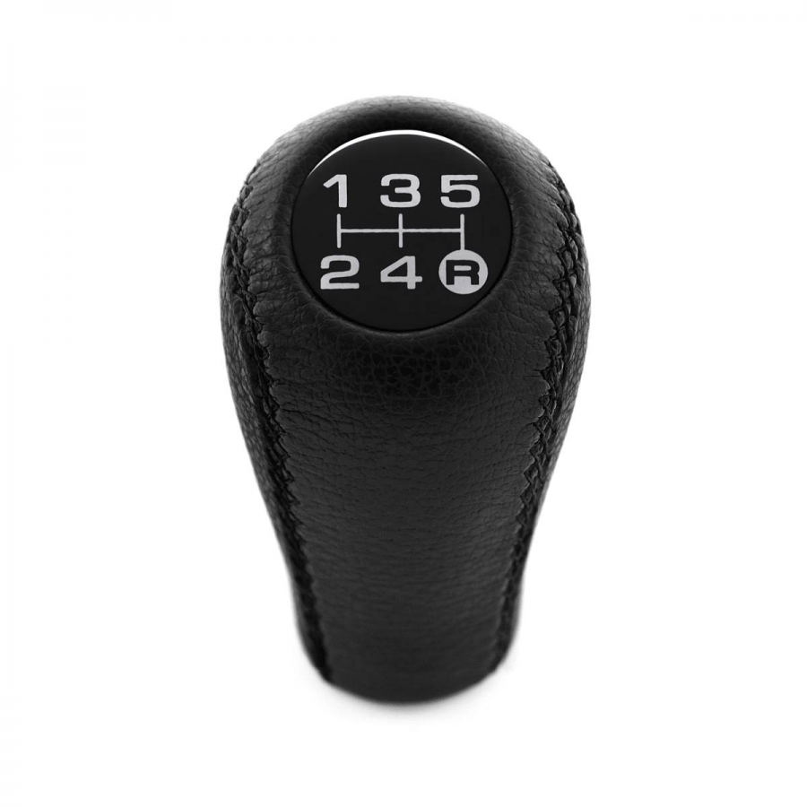 Audi Leather Gear Shift Knob Stick 5 Speed Manual Transmission Shifter Lever Screw-On Type M12x1.5