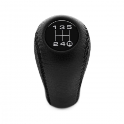 Audi Leather Gear Shift Knob Stick 5 Speed Manual Transmission Shifter Lever Screw-On Type M12x1.5