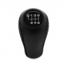Audi Gear Stick Shift Knob Genuine Leather 6 Speed Manual Transmission Shifter Lever Screw-On Type M12x1.5