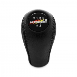 Kamei Audi S4 S6 C4 4A 100 S4 UR-S4 Plus S6 Plus UR-S6 C4 Avant 4A9 Leather Gear Shift Knob 5 Speed Screw-On Type M12x1.5