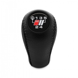 Audi S4 S6 C4 4A 100 S4 UR-S4 Plus S6 Plus UR-S6 C4 Avant 4A9 Genuine Leather Gear Shift Knob 5 Speed Screw-On Type M12x1.5