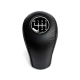 Audi Leather Screw-On Type Gear Shift Knob Stick 6 Speed Manual Transmission Shifter Lever