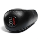 Audi Red logo Leather Screw-On Type Gear Shift Knob Stick 5/6 Speed Manual Transmission Shifter Lever
