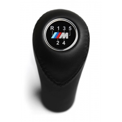 BMW M Sport Leather Gear Shift Knob Stick 5 Speed Manual Transmission Shifter Lever