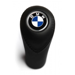 BMW Leather Classic Gear Shift Knob Stick 5/6 Speed Manual Transmission Shifter Lever