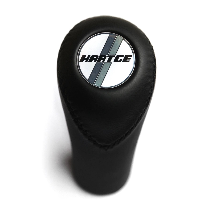 BMW Hartge White Classic Leather Gear Shift Knob Stick 5/6 Speed Manual Transmission Shifter Lever
