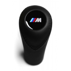 BMW Leather Classic Gear Shift Knob Stick 5/6 Speed Manual Transmission Shifter Lever