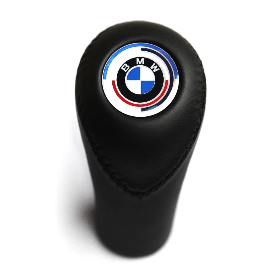 BMW Early Motorsport Leather Gear Shift Knob Stick 5/6 Speed Manual Transmission Shifter Lever