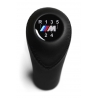 Gear Stick Shift Knob For BMW M Sport 5 Speed Manual Transmission Genuine Leather Shifter Lever Push-in Type