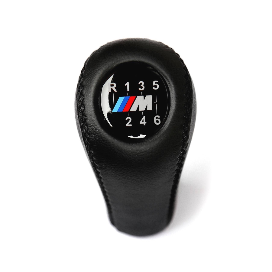 BMW M Sport Leather Gear Shift Knob Stick 6 Speed Manual Transmission Shifter Lever