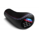 BMW M Technic Tri Color ///M stitched Leather Gear Shift Knob Stick 6 Speed Manual Transmission Shifter Lever