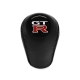 Nissan Nismo Shift Knob For Lift-Up Reverse 6 Speed Manual Transmission Genuine Leather Shifter Lever Screw-On Type M10xP1.25