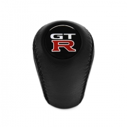Nissan Nismo Shift Knob For Lift-Up Reverse 6 Speed Manual Transmission Genuine Leather Shifter Lever Screw-On Type M10xP1.25