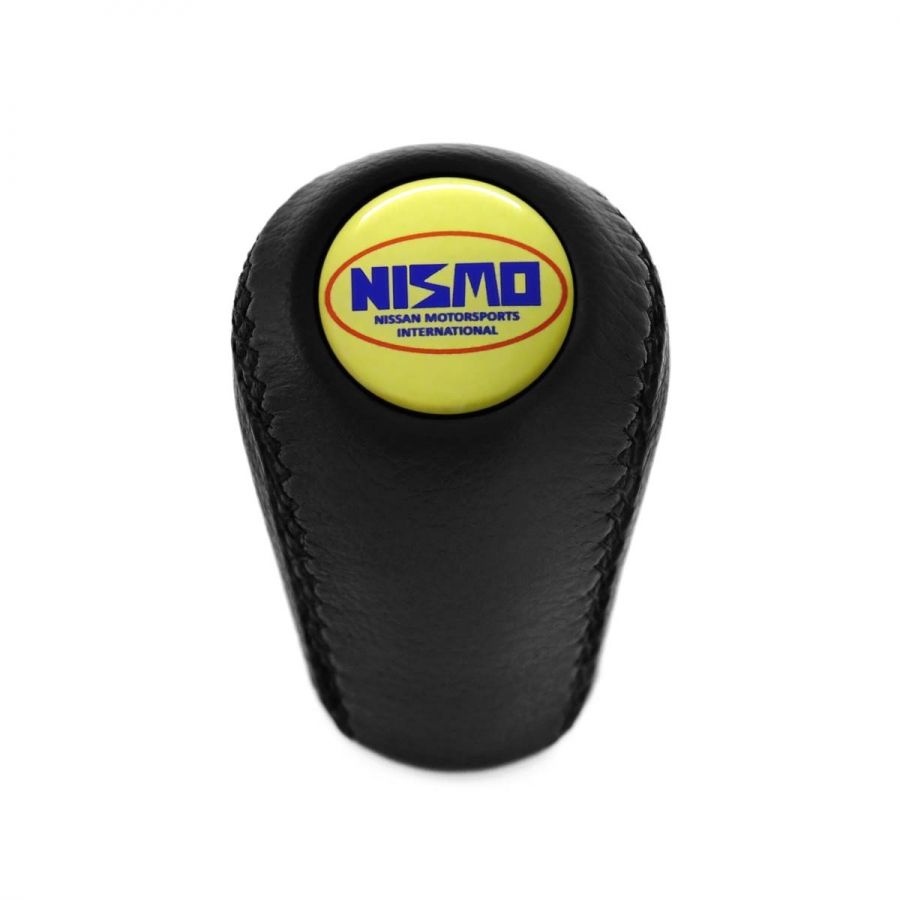 Nissan Nismo Gold Shift Knob For Lift Up Reverse Lockout 6 Speed Manual Transmission Shifter Lever Screw-On Type M10xP1.25