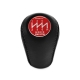 Nissan Trust Grex Blue Shift Knob Lift-Up Reverse Lockout 6 Speed Manual Transmission Leather Shifter Screw-On Type M10xP1.25