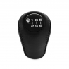 Lexus Leather Gear Shift Knob 6 Speed Pull-UP Reverse Lockout Manual Transmission Shifter Lever Screw-On Type M12x1.25