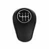Mitsubishi Genuine Leather Shift Knob 6 Speed Pull-UP Reverse Lockout Manual Transmission Shifter Lever M10x1.25 Screw-On Type