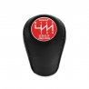 Mitsubishi Trust Grex Red Shift Knob 6 Speed Pull-UP Reverse Lockout Manual Transmission Shifter Lever M10x1.25 Screw-On Type