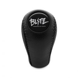 Mitsubishi Blitz Genuine Leather Gear Stick Shift Knob 4 5 Speed MT Shifter Lever Screw-On Type M10x1.25