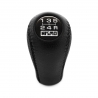 Nissan Nismo Vintage Emblem Leather Gear Stick Shift Knob 5 Speed Manual Transmission Shifter Lever Screw-On Type M10x1.25