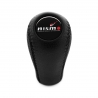 Nissan Nismo Gear Stick Shift Knob Genuine Leather 5 & 6 Speed Manual Transmission Shifter Lever Screw-On Type M10x1.25