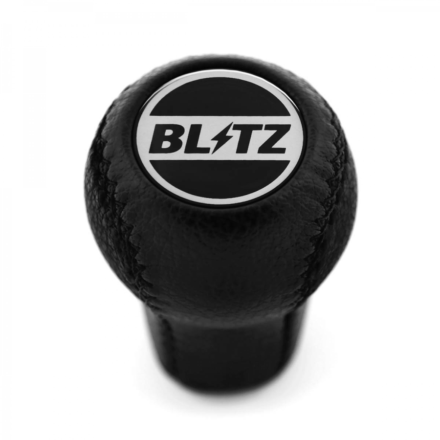 Nissan Blitz Short Shift Knob 5 & 6 Speed Manual Transmission Genuine Leather Gear Shifter Lever Screw-On Type M10x1.25