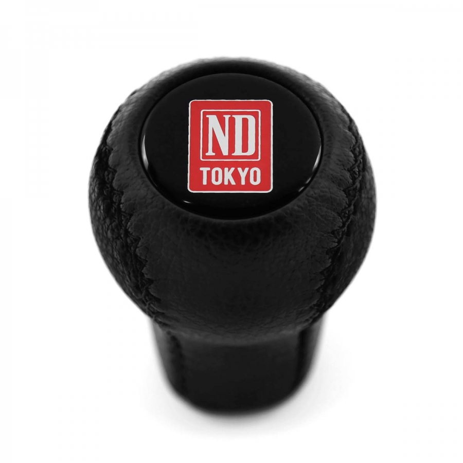 Nissan Nardi Tokyo Blue Short Shift Knob 5 & 6 Speed Manual Gearbox Genuine Leather Shifter Lever Screw-On Type M10x1.25