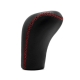 Nissan VeilSide Red Stitch Gear Stick Shift Knob 6 Speed Manual Transmission Real Leather Shifter Lever Screw-On Type M10x1.25