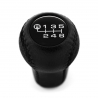 Mazda Genuine Leather Short Shift Knob 6 Speed Manual Transmission Gear Shifter Lever Screw-On Type M10x1.25