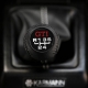 Volkswagen Gti Leather Screw-On Type Gear Shift Knob Stick 5 Speed Manual Transmission Shifter Lever