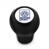 Volkswagen Motorsport Genuine Leather Gear Shift Knob 4 & 5 Speed Manual Transmission Shifter Lever Screw-On Type M12x1.5