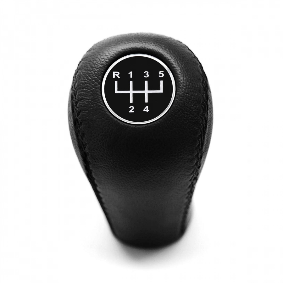 Volkswagen Leather Screw-On Type Gear Shift Knob Stick 5 Speed Manual Transmission Shifter Lever