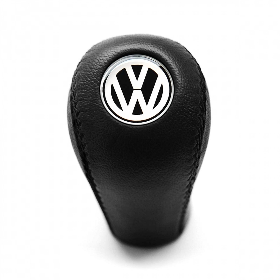 Volkswagen Leather Screw-On Type Gear Shift Knob Stick Manual Transmission Shifter Lever