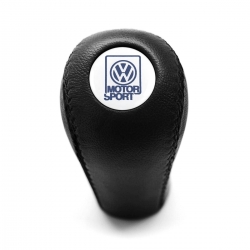 Volkswagen Motorsport Leather Screw-On Type Gear Shift Knob Stick Manual Transmission Shifter Lever