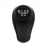 Volkswagen Genuine Leather Gear Stick Shift Knob 5 Speed Manual Transmission Shifter Lever Screw-On Type M12x1.5