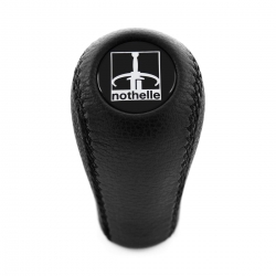 Volkswagen Nothelle Genuine Leather Gear Shift Knob 4 & 5 Speed Manual Transmission Shifter Lever Screw-On Type M12x1.5