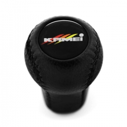 Volkswagen Kamei Genuine Leather Short Shift Knob 4 & 5 Speed Manual Transmission Gear Shifter Lever Screw-On Type M12x1.5