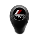 Toyota Trd Leather Screw-On Type Gear Shift Knob Stick 5/6 Speed Manual Transmission Shifter Lever M12x1.25