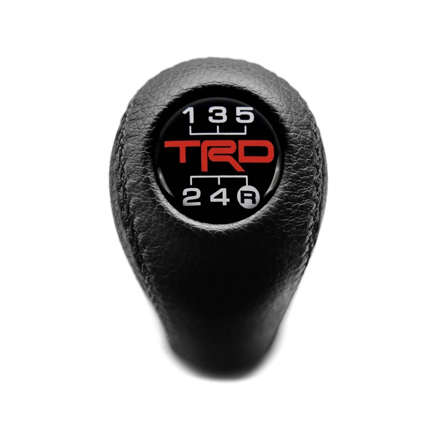 Toyota Leather Screw-On Type Gear Shift Knob Stick 5 Speed Manual Transmission Shifter Lever M12x1.25