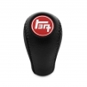 Toyota Red TEQ Gear Stick Shift Knob Genuine Leather 5 & 6 Speed Manual Transmission Shifter Lever Screw-On Type M12x1.25