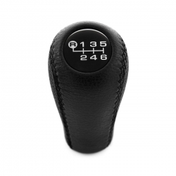Toyota Gear Stick Shift Knob 6 Speed Manual Transmission Genuine Leather Shifter Lever Screw-On Type M12x1.25