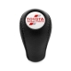 Toyota Team TOM'S Gear Stick Shift Knob Genuine Leather 5 & 6 Speed Manual Transmission Shifter Lever Screw-On Type M12x1.25