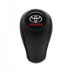 Toyota Gear Stick Shift Knob 5 & 6 Speed Manual Transmission Genuine Leather Shifter Lever Screw-On Type M12x1.25